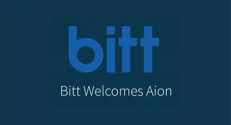 Bitt aion announcement banner